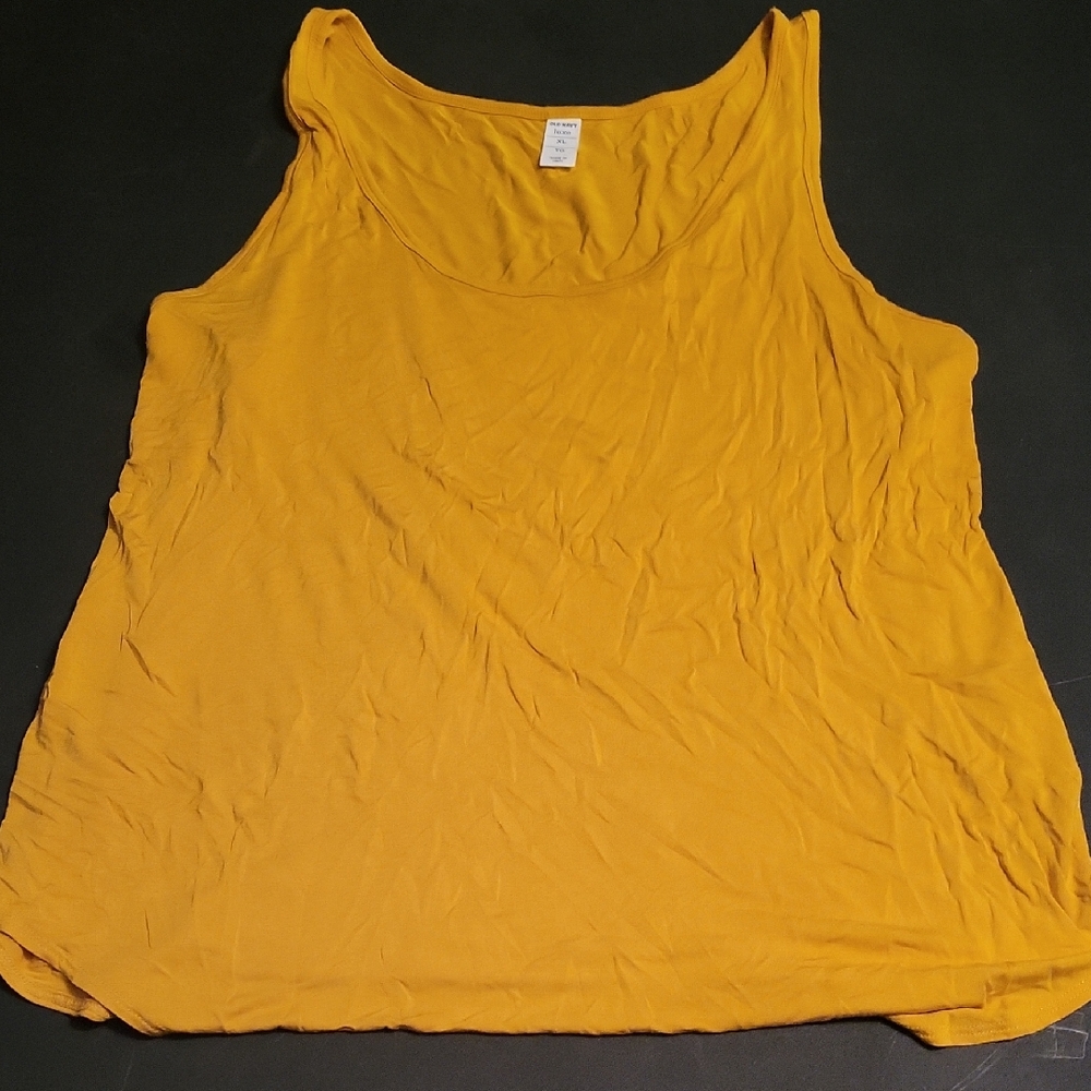 Old Navy Women's Yellow Tank Top